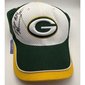 SB XXXI Champ Ron Cox Signed NWT On Field Reebok Hat